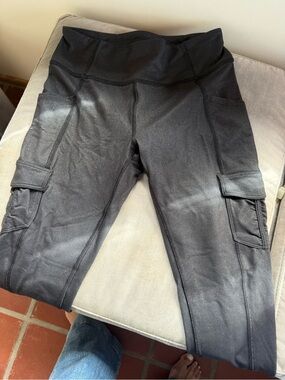 lululemon athletica Black Skinny Cargo Jeans